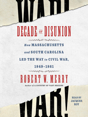 Decade of Disunion - Audiobook